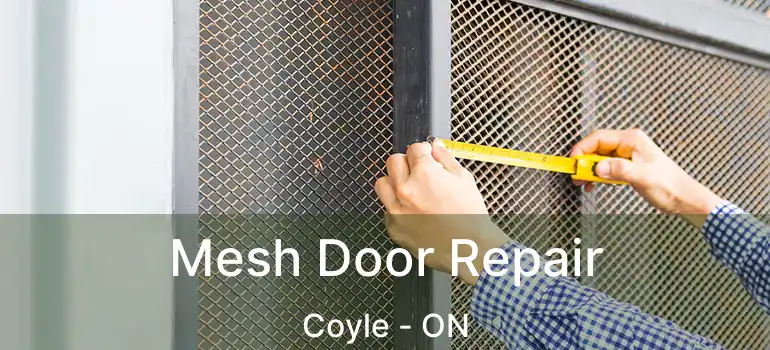  Mesh Door Repair Coyle - ON