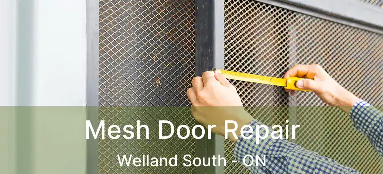  Mesh Door Repair Welland South - ON