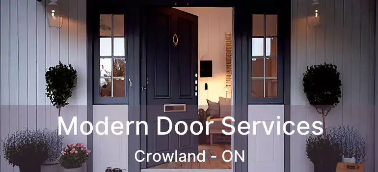  Modern Door Services Crowland - ON