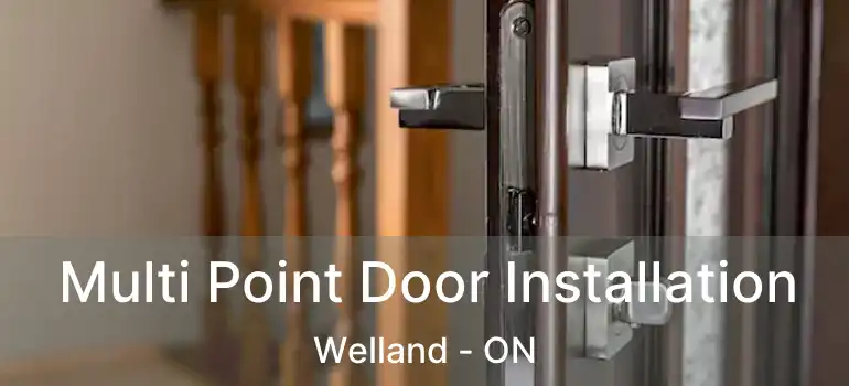  Multi Point Door Installation Welland - ON