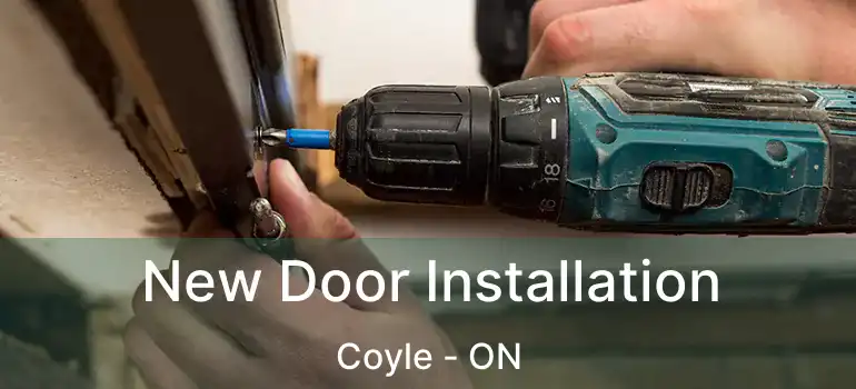 New Door Installation Coyle - ON
