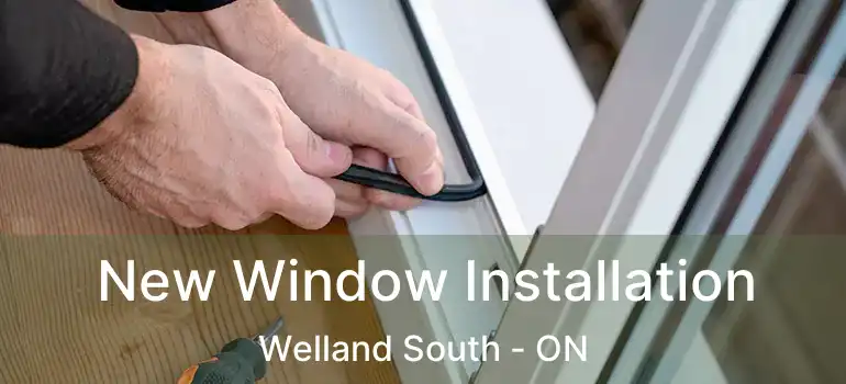  New Window Installation Welland South - ON