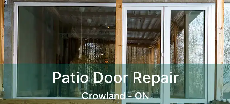  Patio Door Repair Crowland - ON