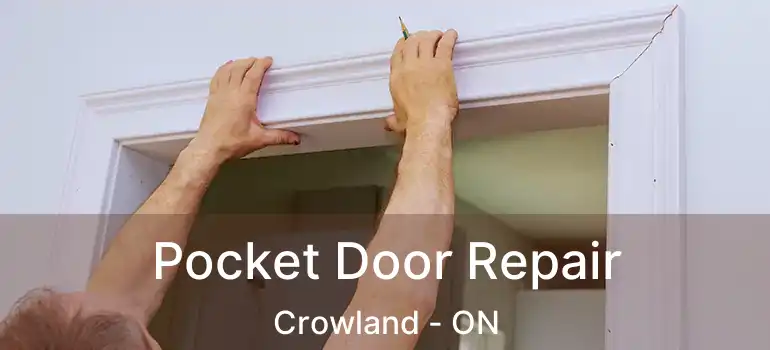  Pocket Door Repair Crowland - ON