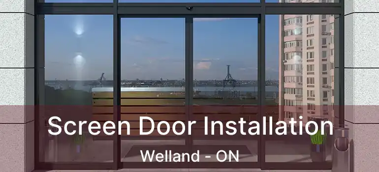  Screen Door Installation Welland - ON