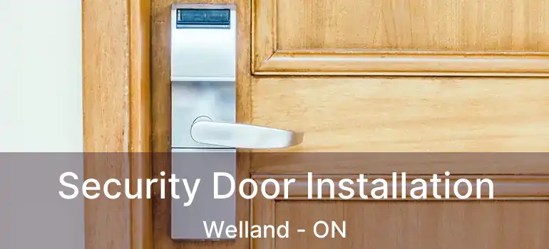  Security Door Installation Welland - ON