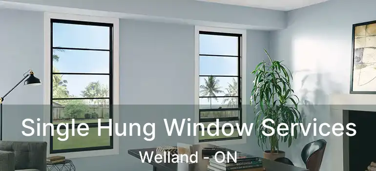  Single Hung Window Services Welland - ON