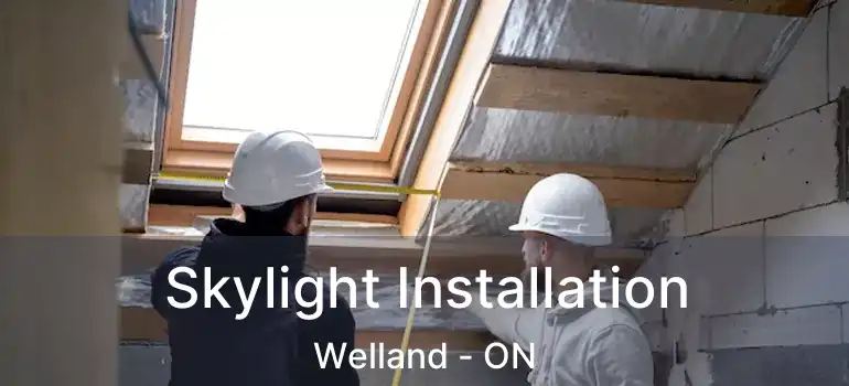  Skylight Installation Welland - ON