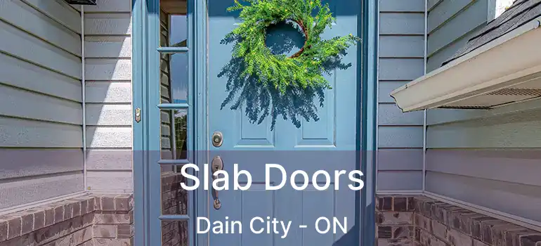  Slab Doors Dain City - ON