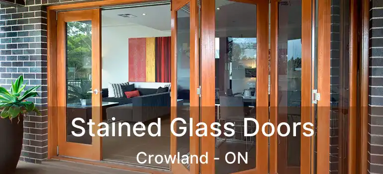  Stained Glass Doors Crowland - ON