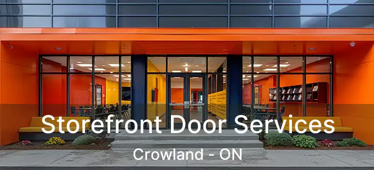  Storefront Door Services Crowland - ON