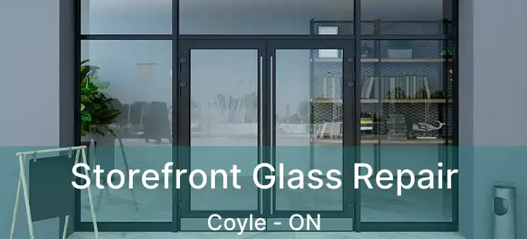  Storefront Glass Repair Coyle - ON