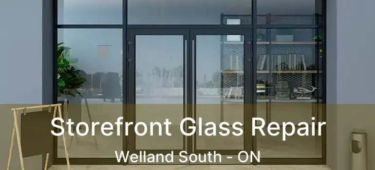  Storefront Glass Repair Welland South - ON