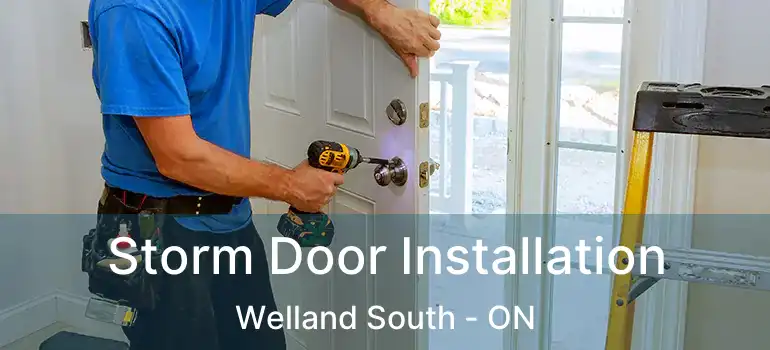  Storm Door Installation Welland South - ON