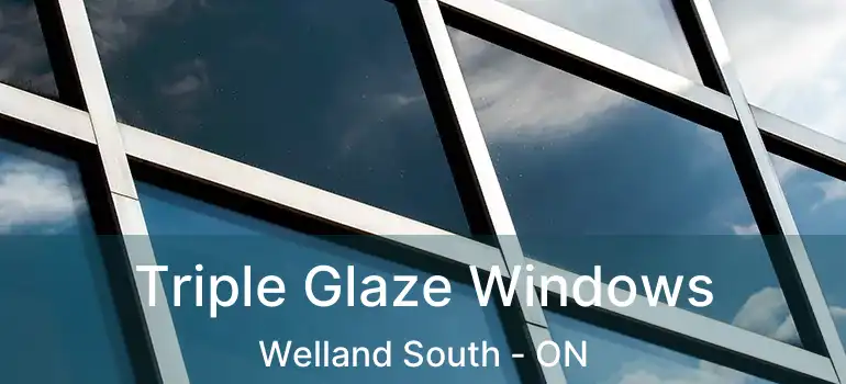  Triple Glaze Windows Welland South - ON