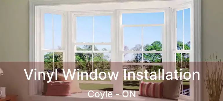  Vinyl Window Installation Coyle - ON