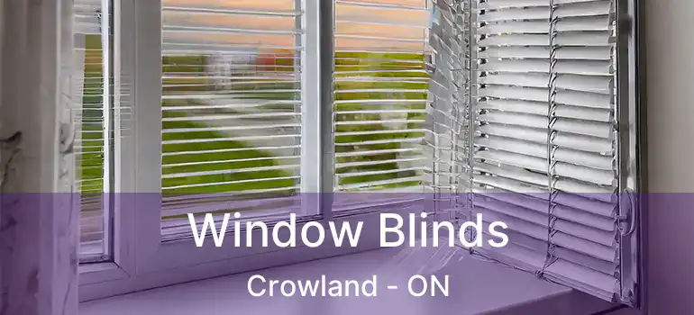  Window Blinds Crowland - ON