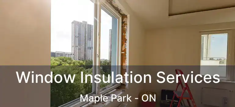  Window Insulation Services Maple Park - ON