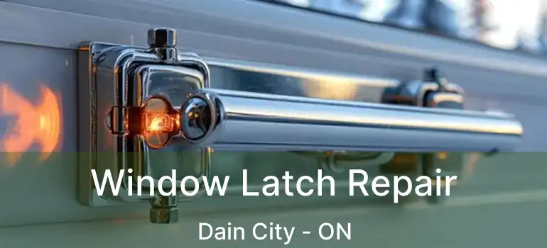  Window Latch Repair Dain City - ON