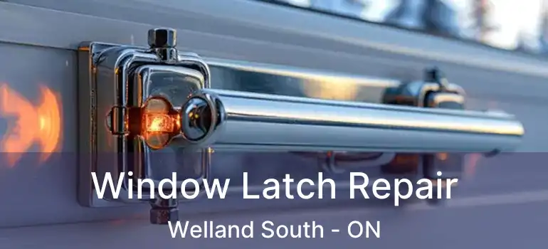  Window Latch Repair Welland South - ON