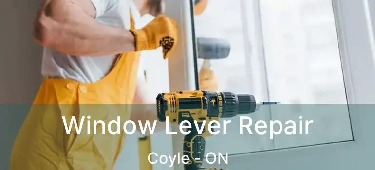  Window Lever Repair Coyle - ON