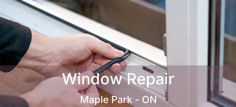  Window Repair Maple Park - ON
