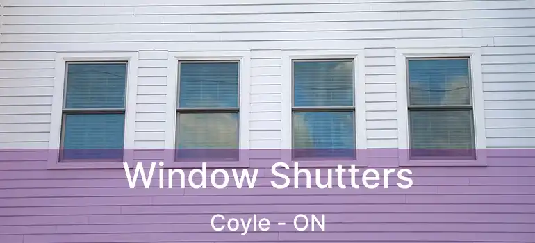  Window Shutters Coyle - ON