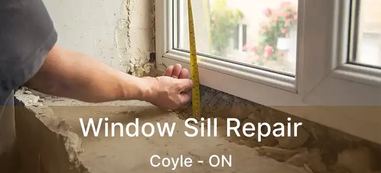  Window Sill Repair Coyle - ON