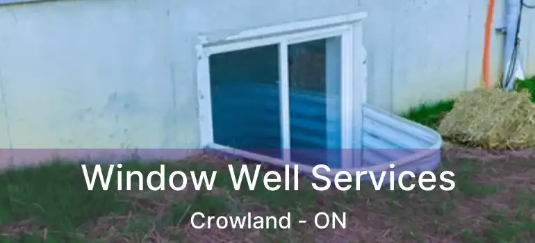  Window Well Services Crowland - ON