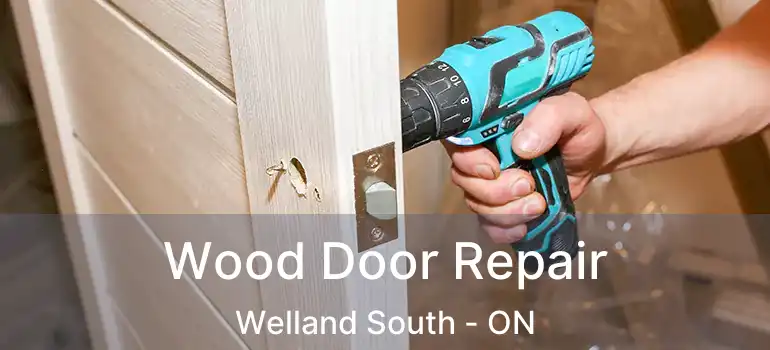  Wood Door Repair Welland South - ON